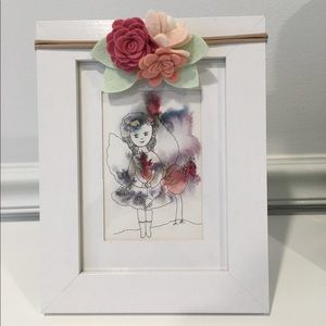 Hand made felt headband